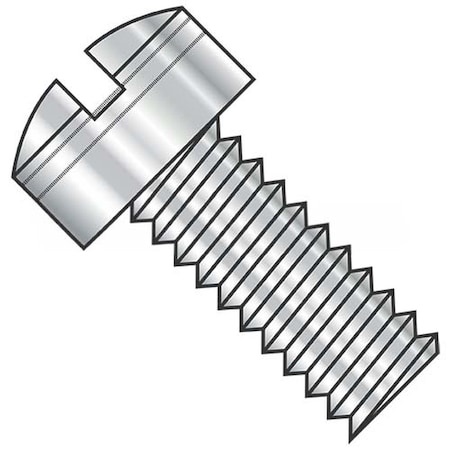 Usa Industrials #6-32 x 7/16 in Slotted Fillister Machine Screw, Plain 18-8 Stainless Steel BULK-SCRW-2250